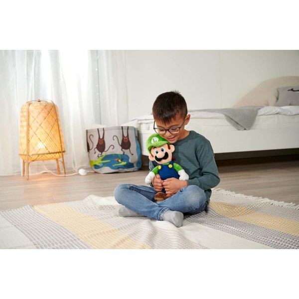 Peluche Nintendo Super Mario Luigi 30 cm