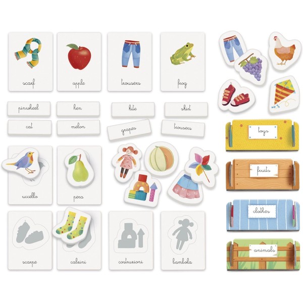 Gioco da Tavolo Educativo Clementoni Sapientino Montessori Primo Inglese