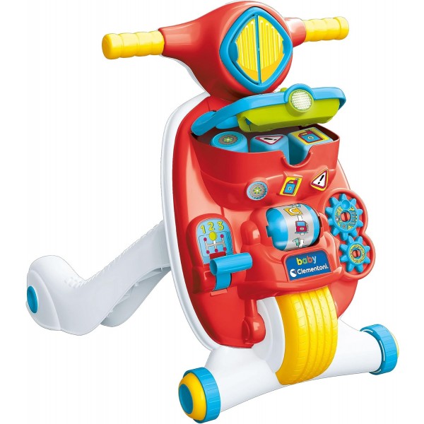 Primi Passi Clementoni Valentino Scooterino 2 In 1