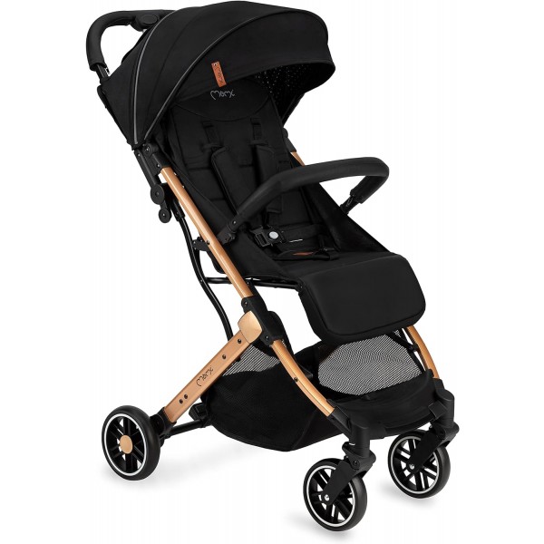 Passeggino MoMi Estelle Gold Nero