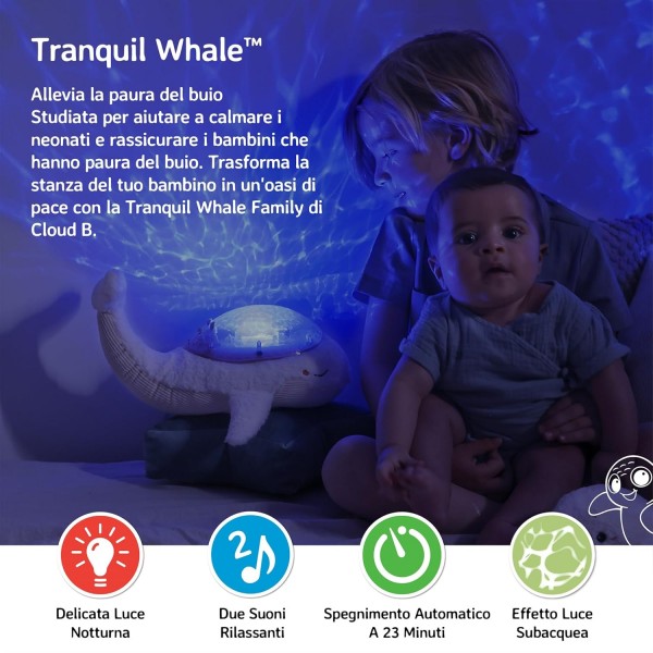 Cloud B-Tranquil Family-Whale White