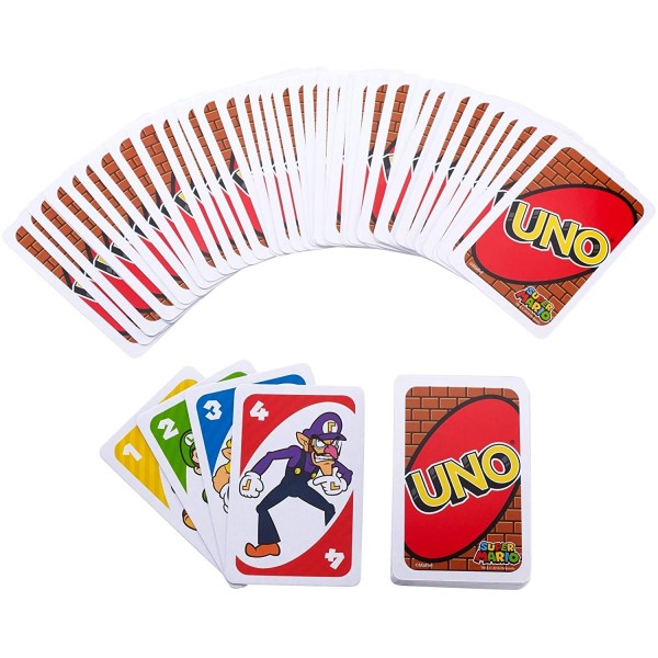 Gioco di Carte Mattel Uno Super Mario