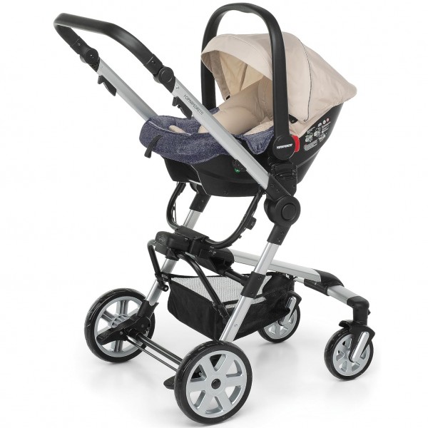 Trio Foppapedretti SuperTres i-Size Denim Perla