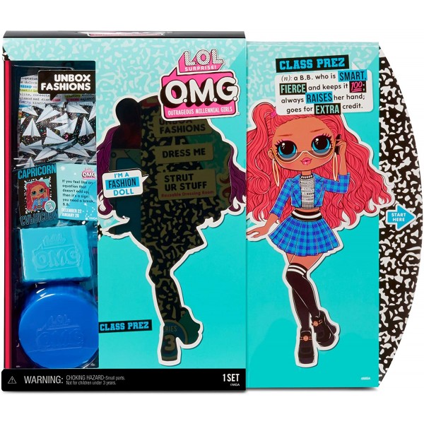 Bambola LOL Surprise O.M.G. Disco Class Prez