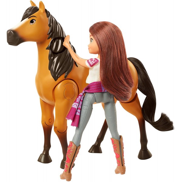 Bambola Mattel Spirit all'Avventura con Lucky e Spirit