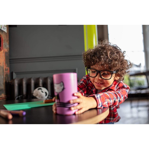 Tazza Anti Rovesciamento Tommee Tippee Super Cup Viola 12m+