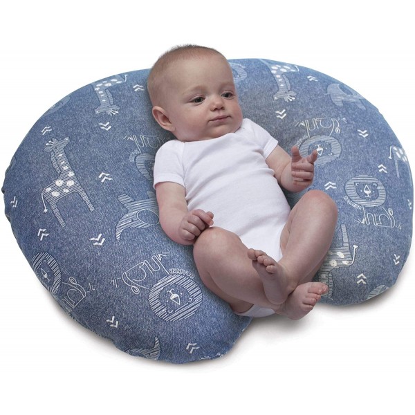 Cuscino Allattamento Denim Animals