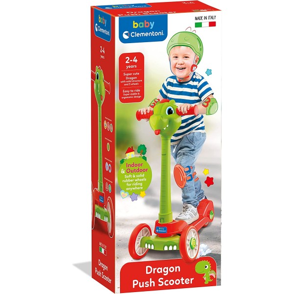 Monopattino Clementoni Baby Dragon Push Scooter