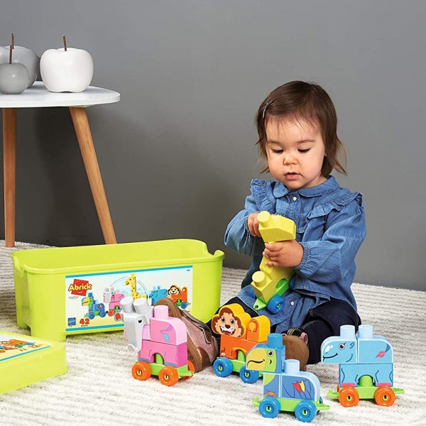 Costruzioni Ecoiffier Abrick Les Maxi 42 pezzi Zoo