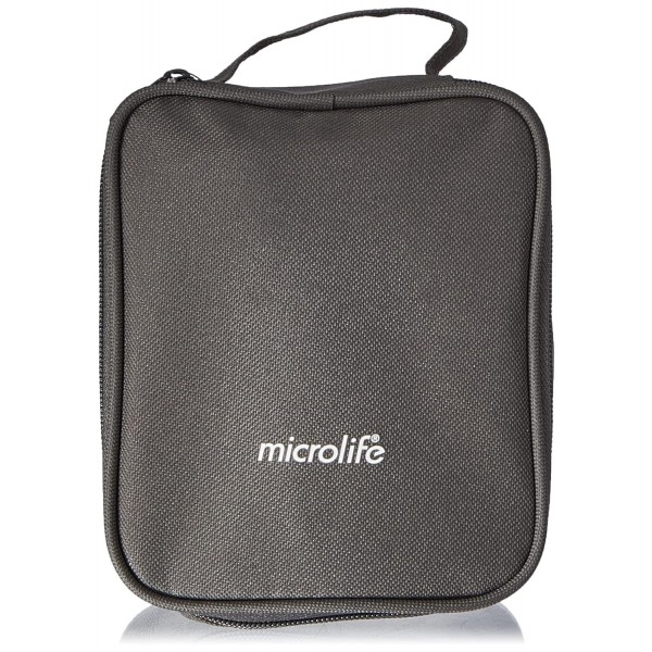 Microlife - AFIB Advanced Easy Misuratore di Pressione con Rilevazione della Fibrillazione Atriale con Borsa per il Trasporto, Bracciale Conico Preformato 22-42 cm