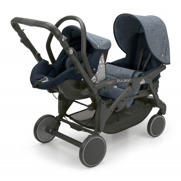 Trio Gemellare Cam Twin Pulsar Blu 186