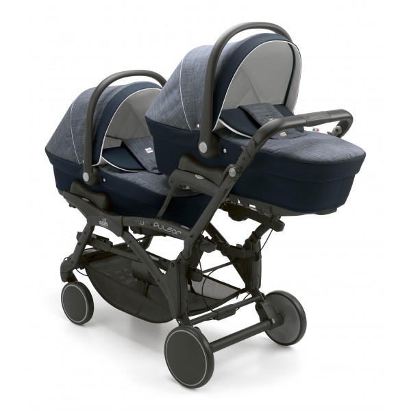 Duo Gemellare Cam Twin Pulsar Blu 625 + Navicelle