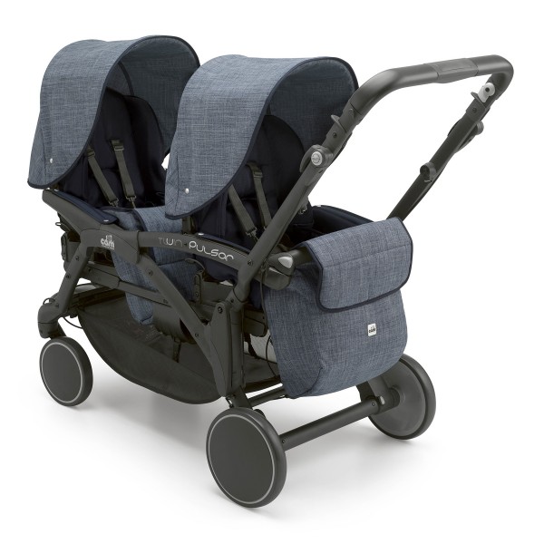 Passeggino Gemellare Cam Twin Pulsar Blu 186