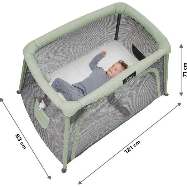 Babymoov Lettino Moov and Comfy 3 in 1- Ideale dalla nascita fino a 4 anni 