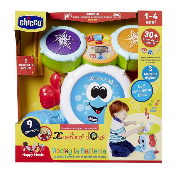 Gioco Chicco Rocky la Batteria