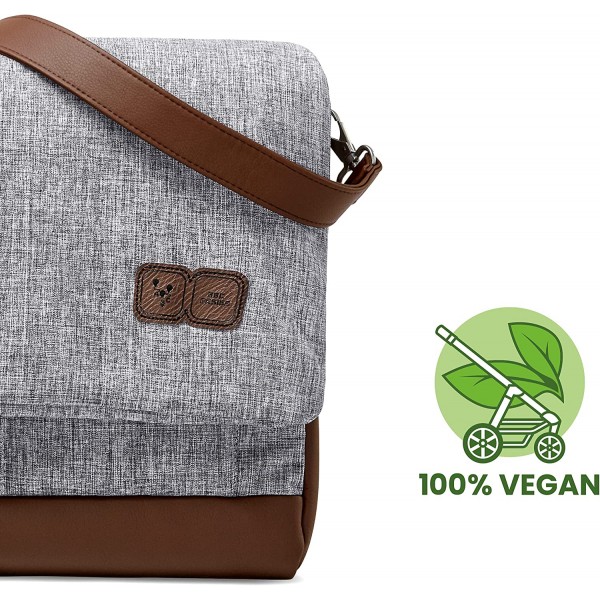 Borsa Fasciatoio ABC Design Diaper Bag Urban Graphite Grey