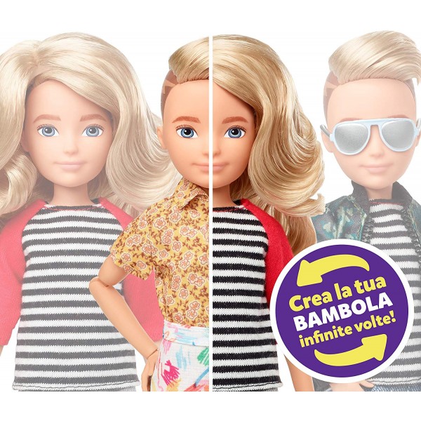 Bambola Mattel Creatable World DC-414