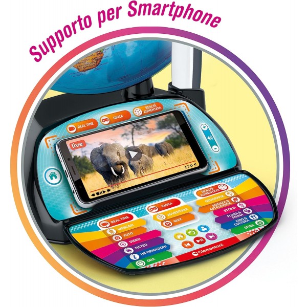 Mappamondo Clementoni Sapientino Più Esploramondo Real Time