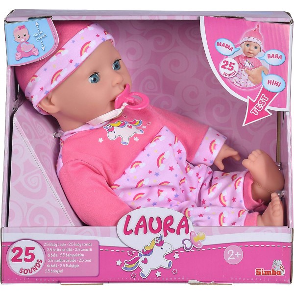 Simba Bambola Laura Solletico cm 38