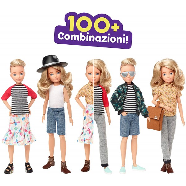 Bambola Mattel Creatable World DC-414