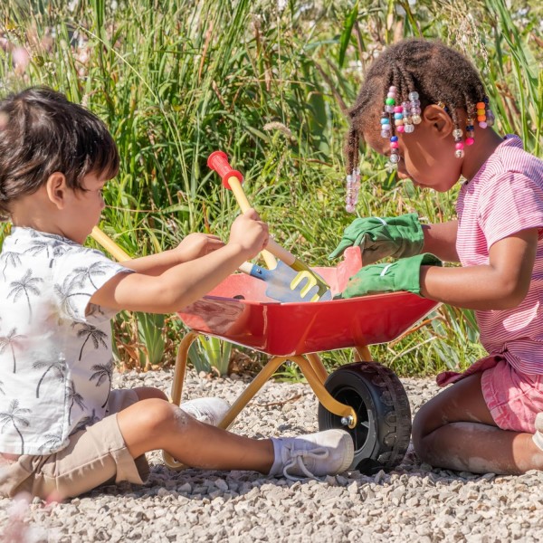 Theo Klein Carriola per bambini con accessori
