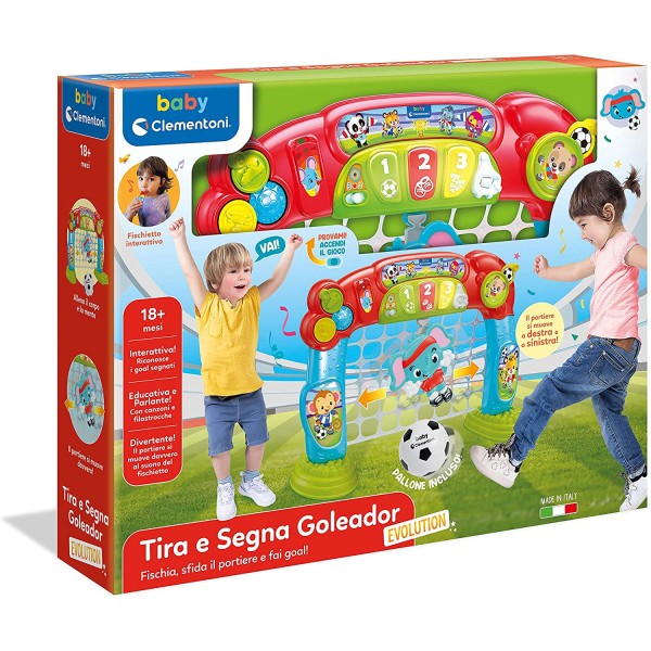 Gioco Clementoni Tira e Segna Goleador Evolution