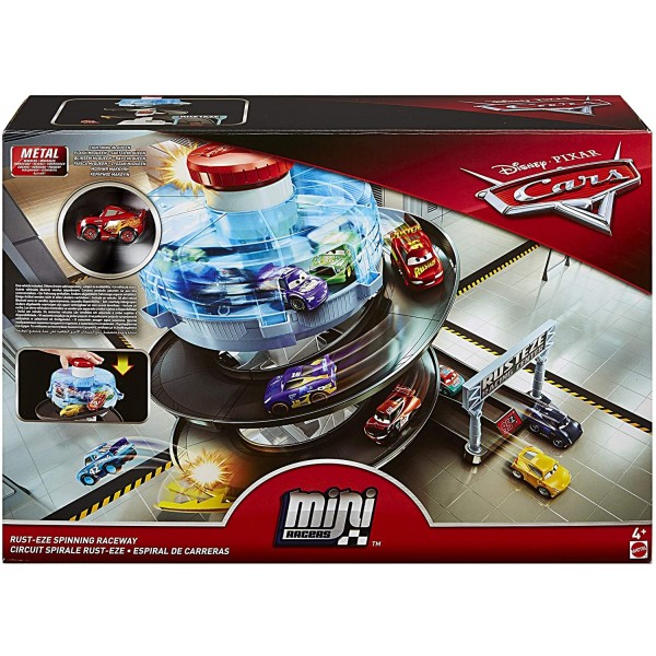 Pista Mattel Disney Cars 3 Spinning Raceway