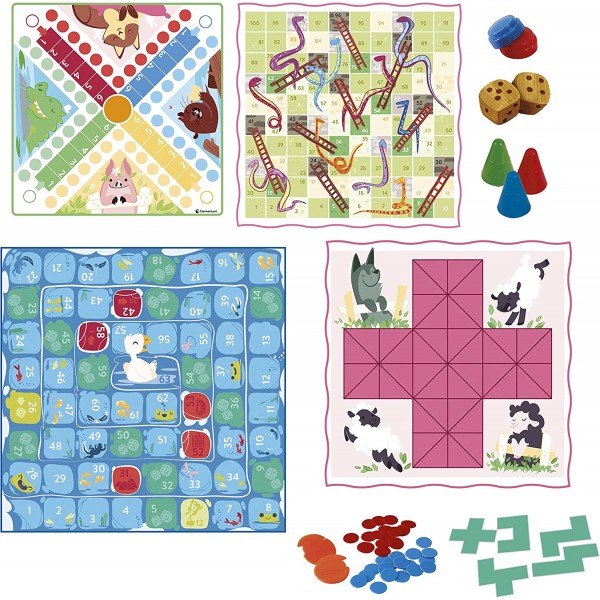 Gioco da Tavolo Clementoni 50 Giochi Riuniti