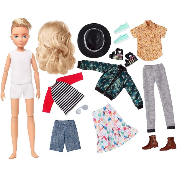 Bambola Mattel Creatable World DC-414