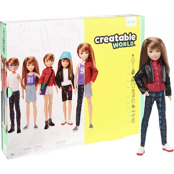 Bambola Mattel Creatable World DC-619