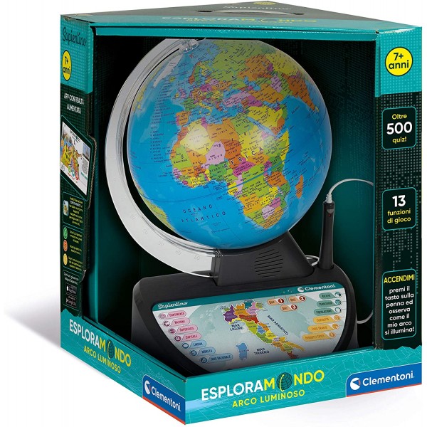 Mappamondo Clementoni Sapientino Esploramondo Arco Luminoso