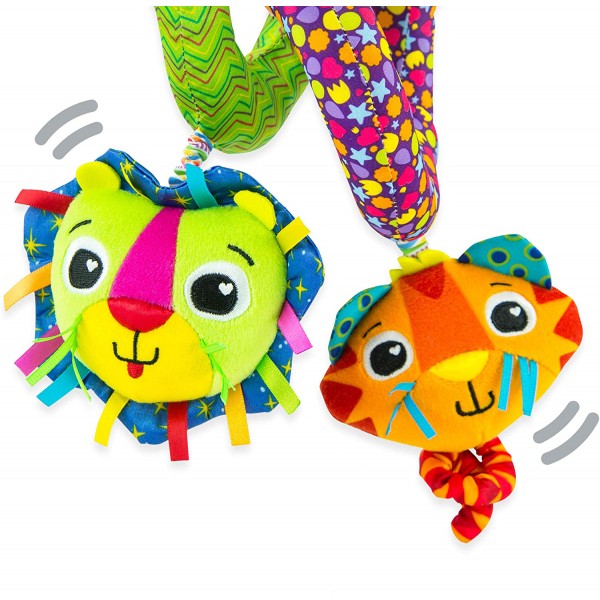  Sonaglio a Spirale Lamaze Leone e Tigre