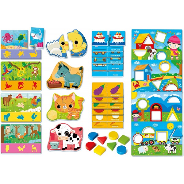 Gioco da Tavolo Educativo Clementoni Sapientino Baby Montessori Primi Giochi