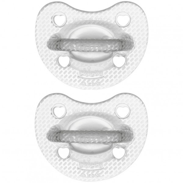 Gommotto Chicco PhysioForma Crystal Silicone 6-16m 2Pz