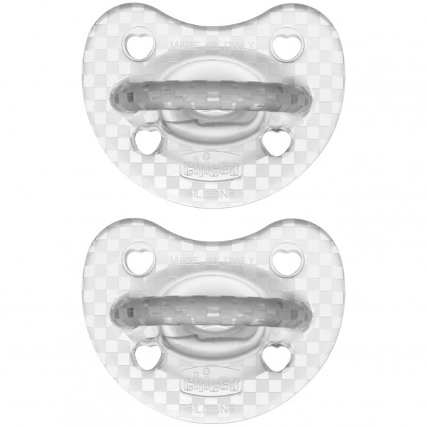 Gommotto Chicco PhysioForma Crystal Silicone 16-36m 2Pz