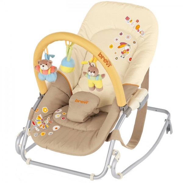 Sdraietta Brevi Baby Rocker Soft Toy Beige - Nocciola 067