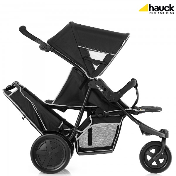 Passeggino Gemellare Hauck Freerider Black
