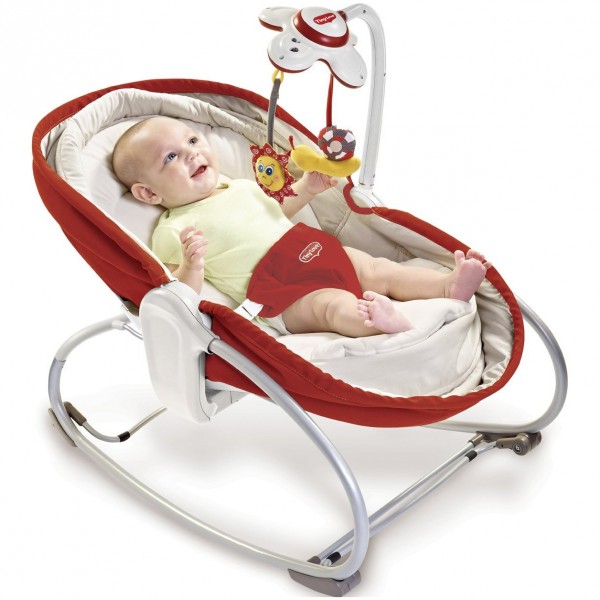 Culla Sdraietta Tiny Love 3 in 1 Rocker Napper Rossa