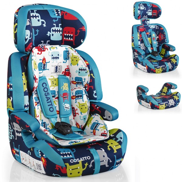 Seggiolino Auto Cosatto Zoomi Gruppo 123 Cuddle Monster 2