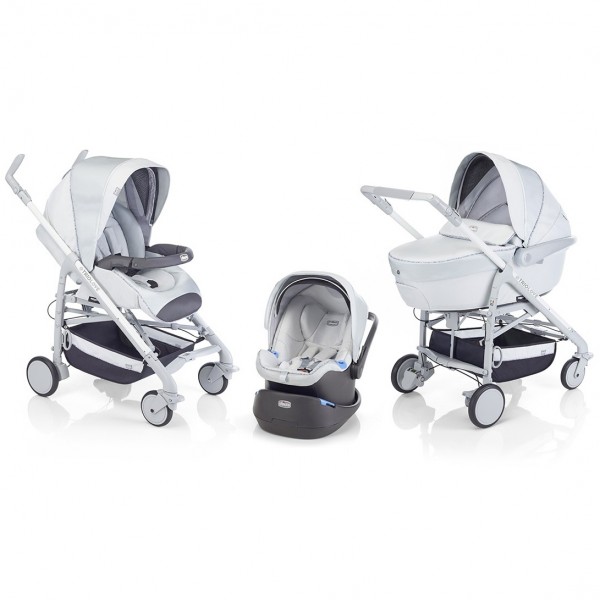 Trio Chicco Love Fabulous Edition Silver Star  + Materasso e Cuscino Omaggio