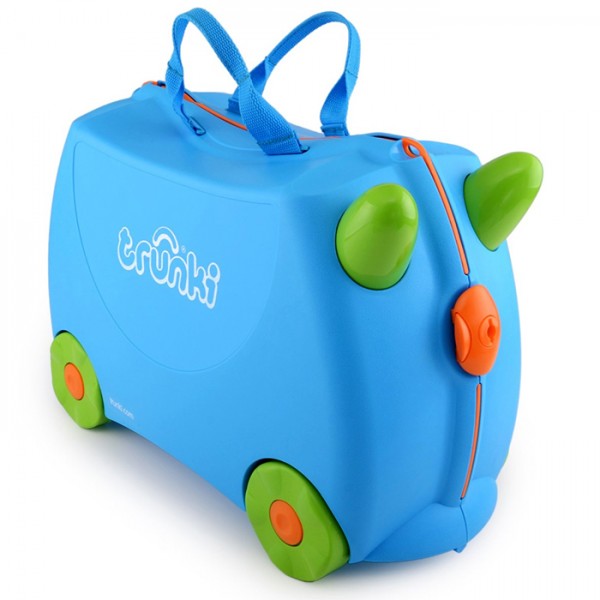 Valigia Cavalcabile Trunki Terrance Blue