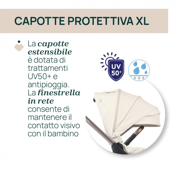 Trio Chicco Bellagio Gran Comfort con Kory Plus Amber Glow