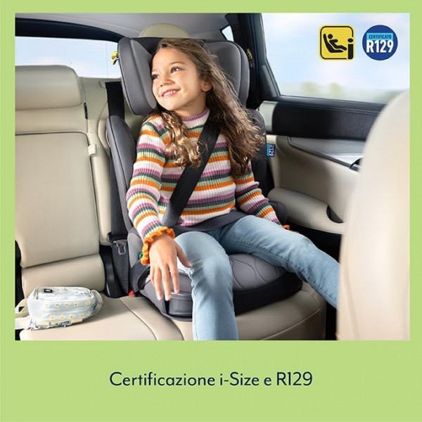 Graco seggiolino Affix i-Size R129 Midnight