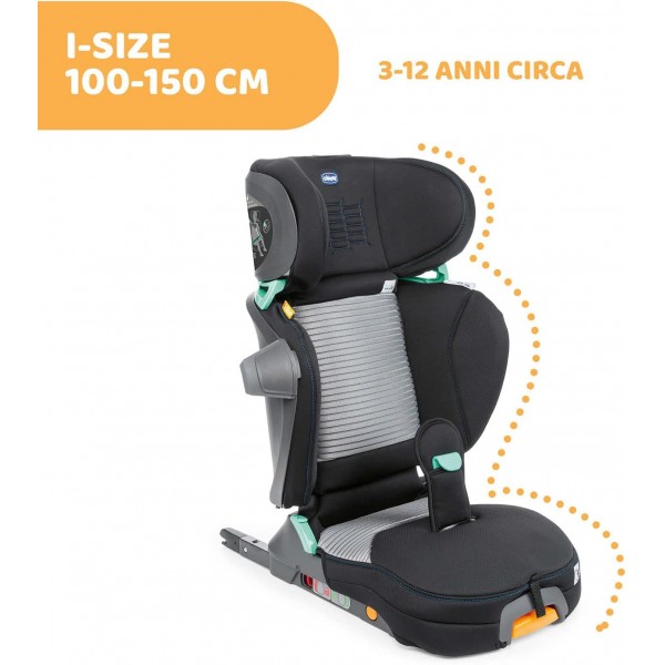 Seggiolino Auto Chicco Fold&Go i-Size Air Black (100-150 cm)