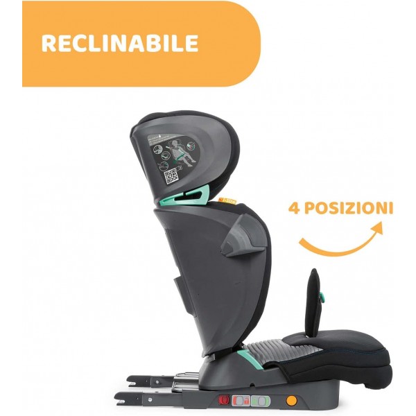 Seggiolino Auto Chicco Fold&Go i-Size Air Black (100-150 cm)