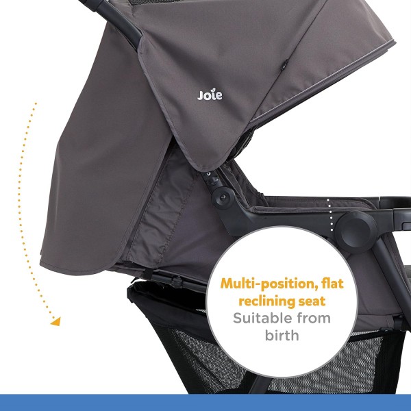 Passeggino Gemellare Joie Aire Twin Dark Pewter