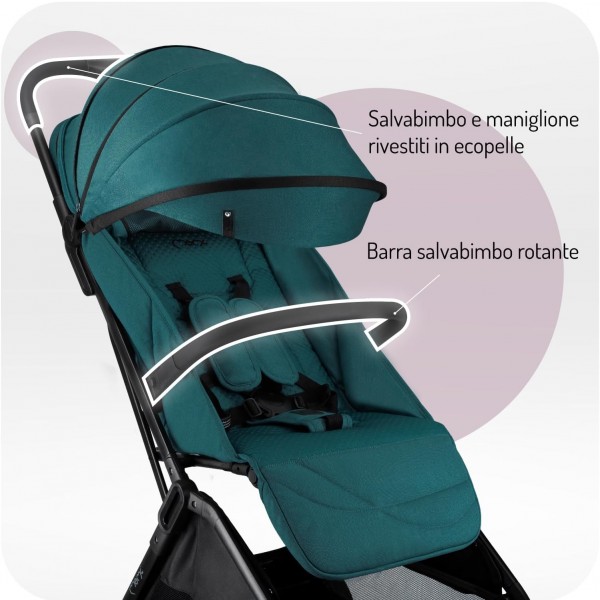 MoMi Passeggino ANDREA turchese