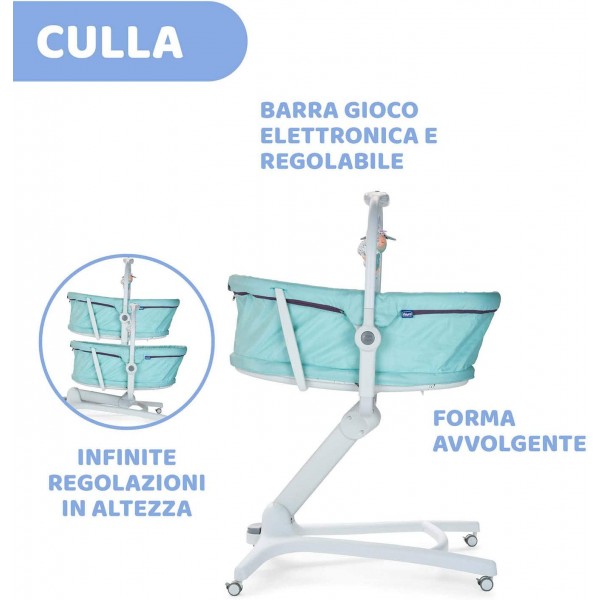Culla Chicco Baby Hug 4 in 1 Aquarelle 