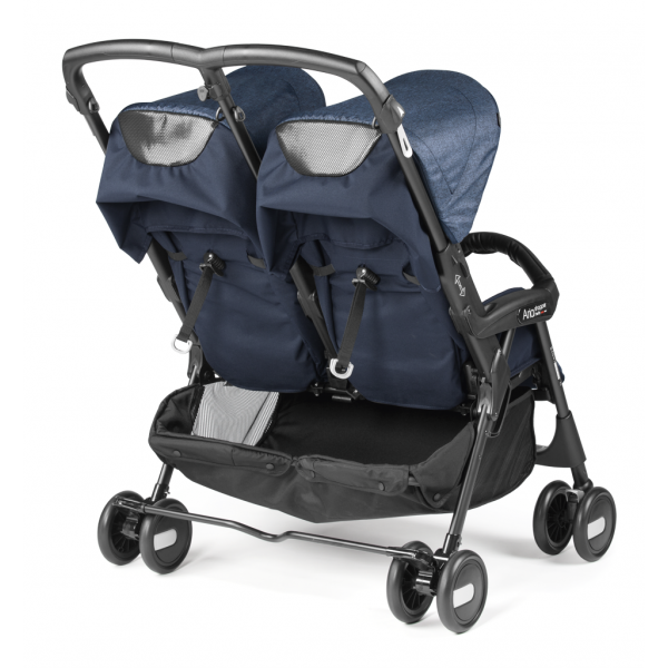 Passeggino Gemellare Peg Perego Aria Twin Shopper Indigo