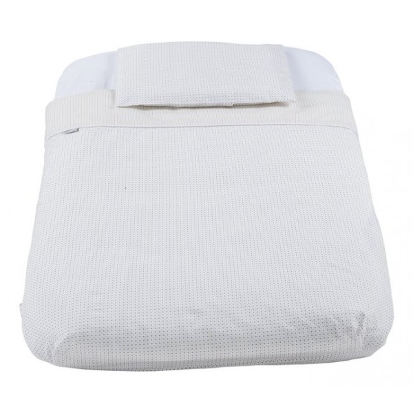 Set con Piumino per Culla Chicco Next 2 Me 4 pz Neutro